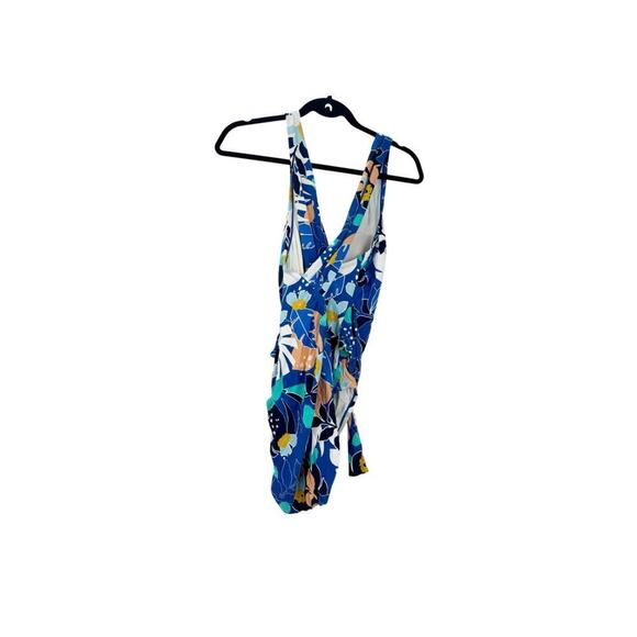 Sea Angel Tropical Floral One Piece Swimsuit Sleeveless Multi Size XL NWOT - Picture 8 of 8